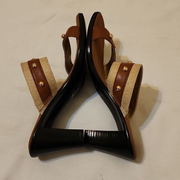Onex Penelope Slide Brown Size 6 - Picture 3 of 10